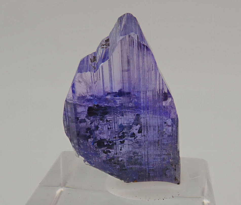CH04-  Tanzanite with Graphite. Lelatema Mountains, Manyara Region, Tanzania.