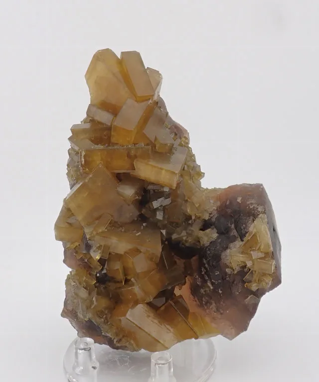 Baryte With Fluorite 2 | JESUS MONTES CHICO