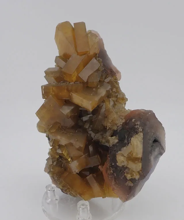 Baryte With Fluorite 4 | JESUS MONTES CHICO